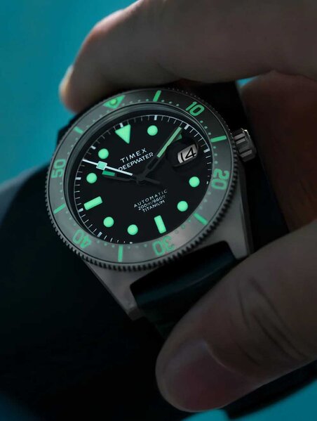 Timex Timex TW2W73800 Deep Water Reef Titanium Automatic horloge