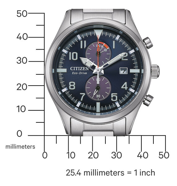 Citizen Citizen CA7028-81L Eco-Drive chronograaf horloge