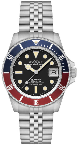 Duxot DX-2057-11 Onyx Black Atlantica Diver automatisch horloge DEMO