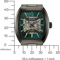Bulova Bulova 98A321 Performance Maquina automatisch horloge