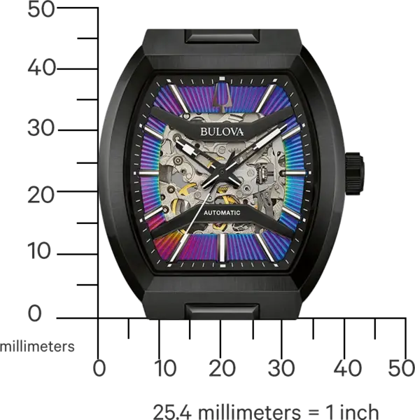 Bulova Bulova 98A320 Performance Maquina automatisch horloge