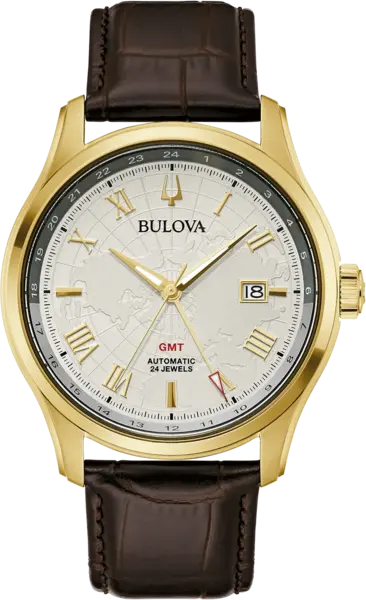 Bulova Bulova 97B210 Wilton GMT automatisch horloge