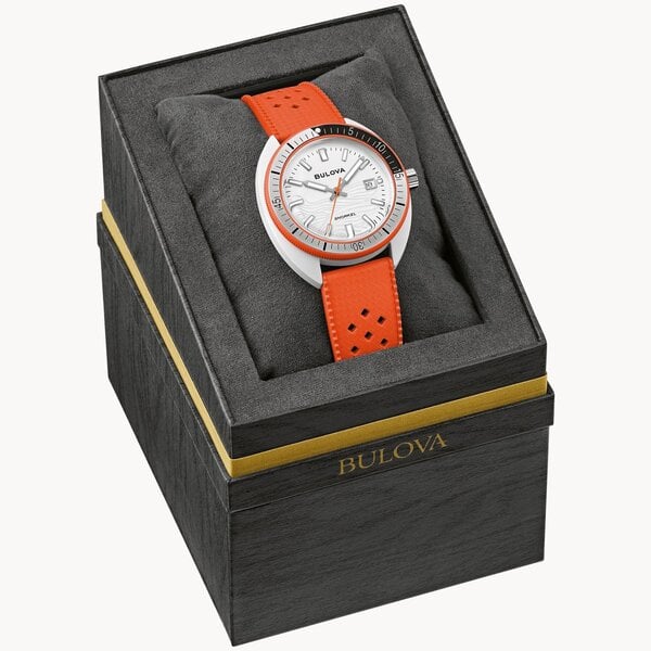 Bulova Bulova 98B448 Performance Snorkel 'Clownfish' hybride keramisch horloge