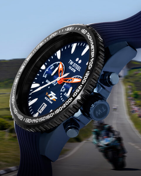 TW Steel TW Steel TW VAS1 TT Isle of Man Edition horloge
