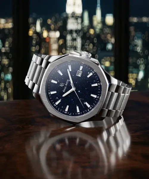 Paul Rich Paul Rich Mercer Astor Aventurine Blue MER01 horloge