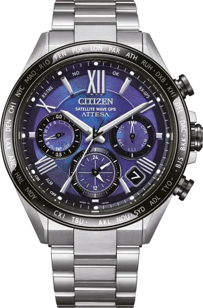 Citizen Citizen CC4075-50L Attesa Unite with Blue Limited Edition horloge