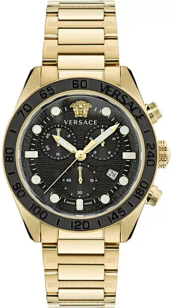 Versace Versace VE6K00523 Greca Dome horloge 43 mm