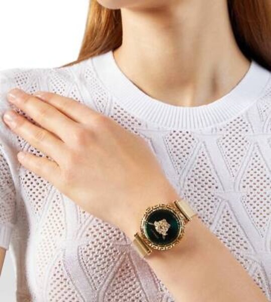 Versace Versace VEDV01619 Palazzo Empire Greca Diamond dameshorloge 37 mm