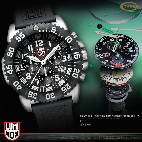 Luminox Luminox XS.3181.F Navy Seal Steel Colormark Chronograph horloge