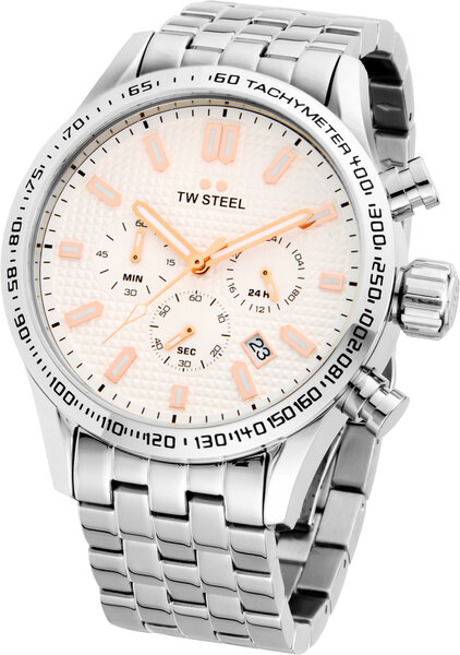 TW Steel TW Steel VB1 Volante Bracelet chronograaf horloge