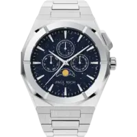 Paul Rich Paul Rich Moonphase Star Dust II Silver MOON01 horloge