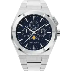 Paul Rich Moonphase Star Dust II Silver MOON01 horloge