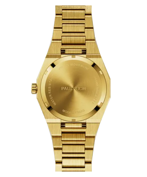 Paul Rich Paul Rich Moonphase Star Dust II Gold MOON02 horloge