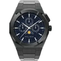 Paul Rich Paul Rich Moonphase Star Dust II Black MOON03 horloge