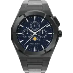 Paul Rich Moonphase Star Dust II Black MOON03 horloge