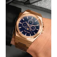 Paul Rich Paul Rich Moonphase Star Dust II Rose Gold MOON04 horloge
