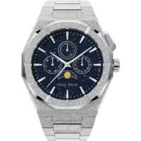 Paul Rich Paul Rich Moonphase Frosted Star Dust II Silver MOON05 horloge