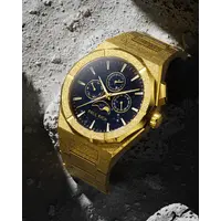 Paul Rich Paul Rich Moonphase Frosted Star Dust II Gold MOON06 horloge