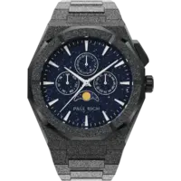 Paul Rich Paul Rich Moonphase Frosted Star Dust II Black MOON07 horloge