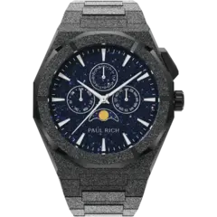 Paul Rich Moonphase Frosted Star Dust II Black MOON07 horloge