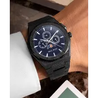 Paul Rich Paul Rich Moonphase Frosted Star Dust II Black MOON07 horloge