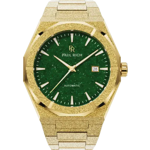 Paul Rich Frosted Star Dust II Gold Green FSDA08 Automatic horloge