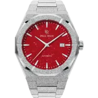 Paul Rich Paul Rich Frosted Star Dust II Silver Red FSDA06  Automatic horloge