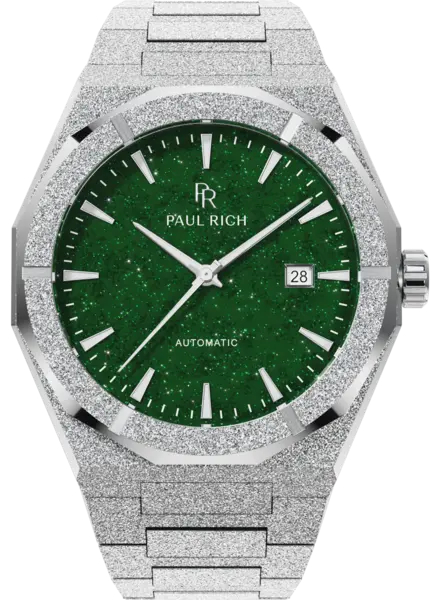 Paul Rich Paul Rich Frosted Star Dust II Silver Green FSDA05  Automatic horloge