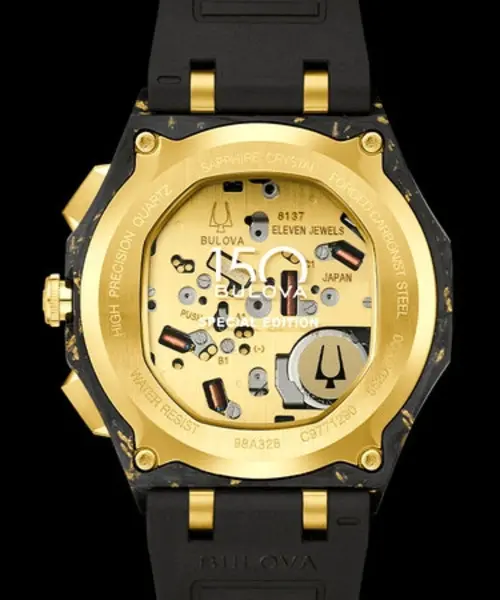 Bulova Bulova 98A328 Curv Classic Collection Gold Special Edition horloge