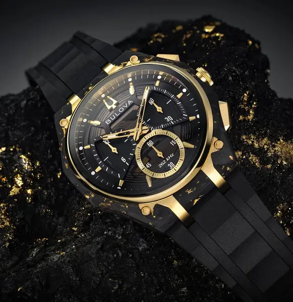 Bulova Bulova 98A328 Curv Classic Collection Gold Special Edition horloge