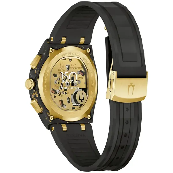 Bulova Bulova 98A328 Curv Classic Collection Gold Special Edition horloge