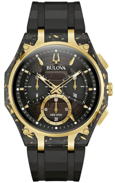 Bulova Bulova 98A328 Curv Classic Collection Gold Special Edition horloge