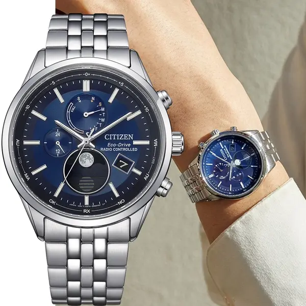 Citizen Citizen BY1030-50L Radio Controlled Moon Phase horloge