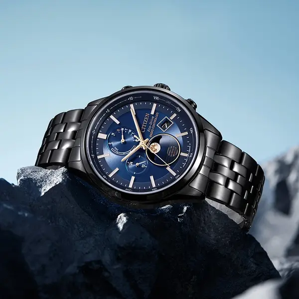 Citizen Citizen BY1035-56L Radio Controlled Moon Phase horloge