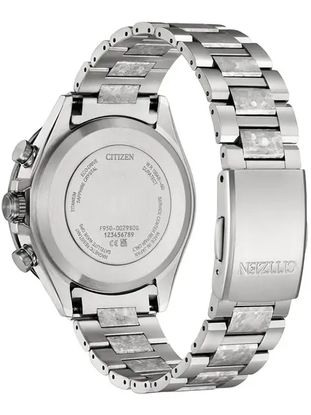 Citizen Citizen CC4076-65A Attesa Satellite F950 Platinum Limited horloge