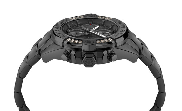 Philipp Plein Philipp Plein PWWFA0725 The $kull Chrono horloge
