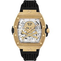 Philipp Plein Philipp Plein PWJFA1025 The $keleton Frosted horloge