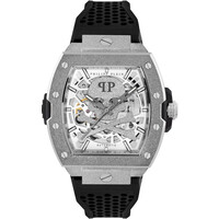 Philipp Plein Philipp Plein PWJFA0925 The $keleton Frosted horloge