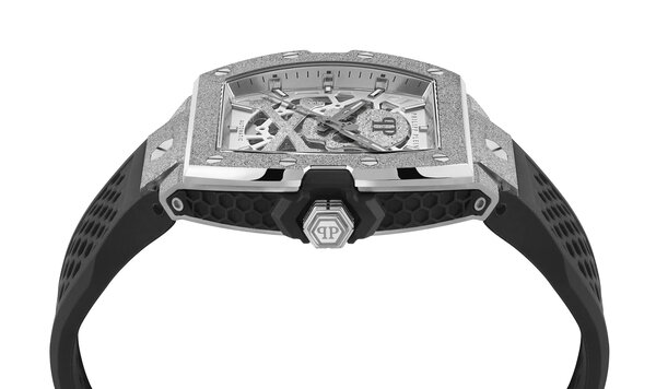 Philipp Plein Philipp Plein PWJFA0925 The $keleton Frosted horloge