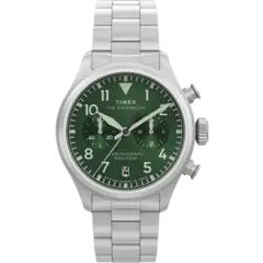 Timex TW2Y19100 Waterbury Ace Chronograph horloge