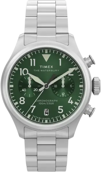 Timex Timex TW2Y19100 Waterbury Ace Chronograph horloge