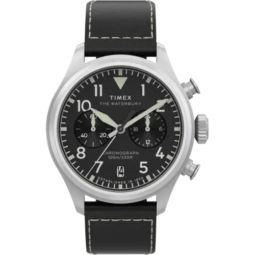 Timex TW2Y19000 Waterbury Ace Chronograph horloge