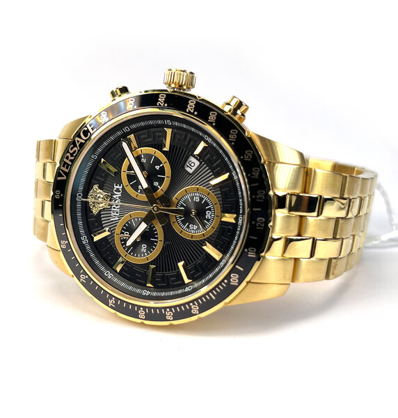 Versace Versace VEZCA0724 Sport Chrono herenhorloge 44 mm