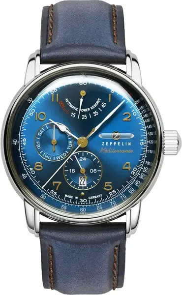 Zeppelin Zeppelin 9690-3 Méditerranée automatisch heren horloge