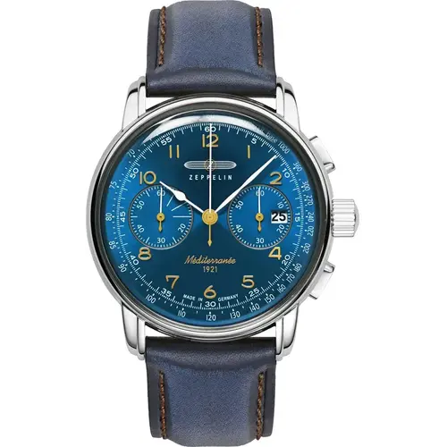 Zeppelin 9670-3 Méditerranée chronograaf heren horloge