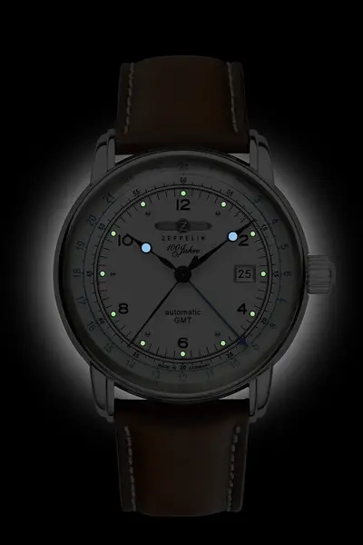 Zeppelin Zeppelin 8666-1 automatisch GMT heren horloge