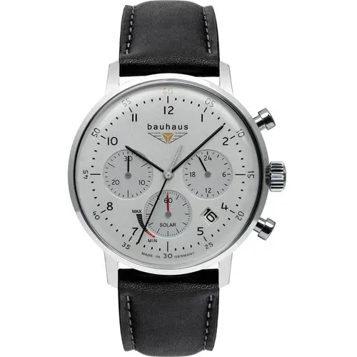 Bauhaus 2086-1 Dessau solar chronograaf horloge