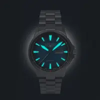 Bauhaus Bauhaus 2862M-3 Aviation Titanium Iron Annie horloge