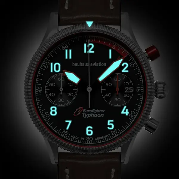 Bauhaus Bauhaus 2576-2 Aviation Eurofighter Typhoon horloge