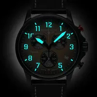 Bauhaus Bauhaus 2888-5 Aviation Blackwing chronograaf horloge